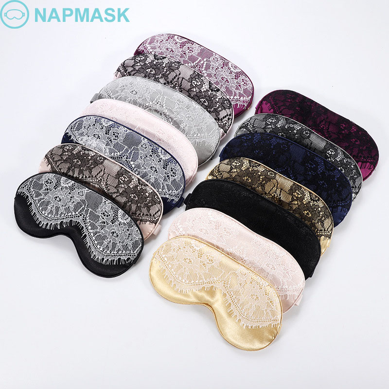 Lace silk eye mask
